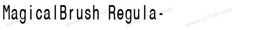 MagicalBrush Regula字体转换 MagicalBrush Regula字体转换